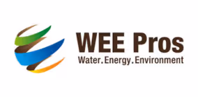 Logo von WEE Pros mit dem Text Wasser. Energie. Umwelt.